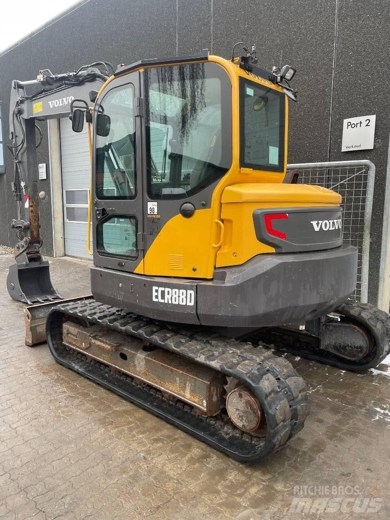 Volvo ECR88D Midi ekskavatörler 7 - 12 t