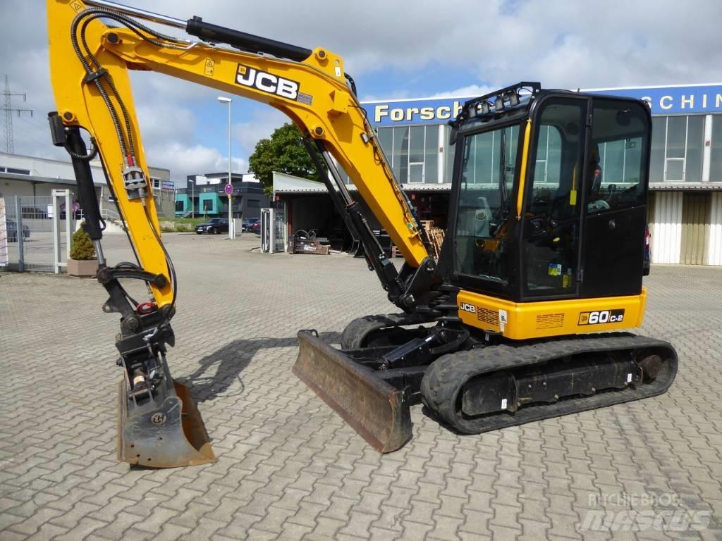 JCB 60 C-2 Mini ekskavatörler, 7 tona dek