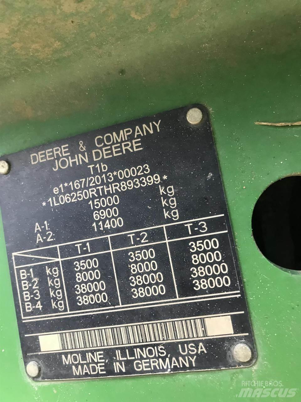 John Deere 6250R Traktörler
