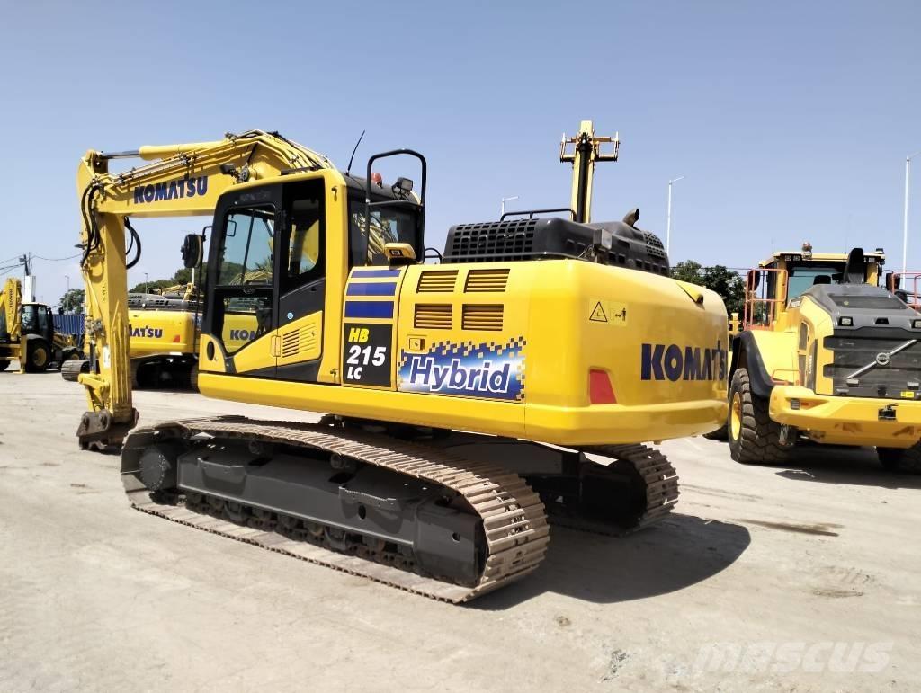 Komatsu HB 215LC-3 Paletli ekskavatörler
