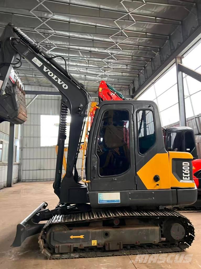 Volvo EC60D Mini ekskavatörler, 7 tona dek