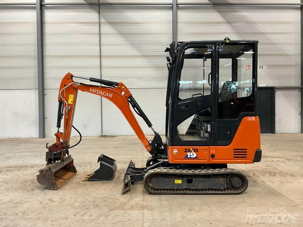 Hitachi ZX 19-6 Mini ekskavatörler, 7 tona dek