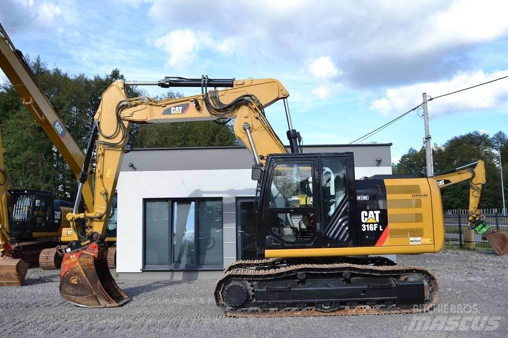 CAT 316 FL Paletli ekskavatörler