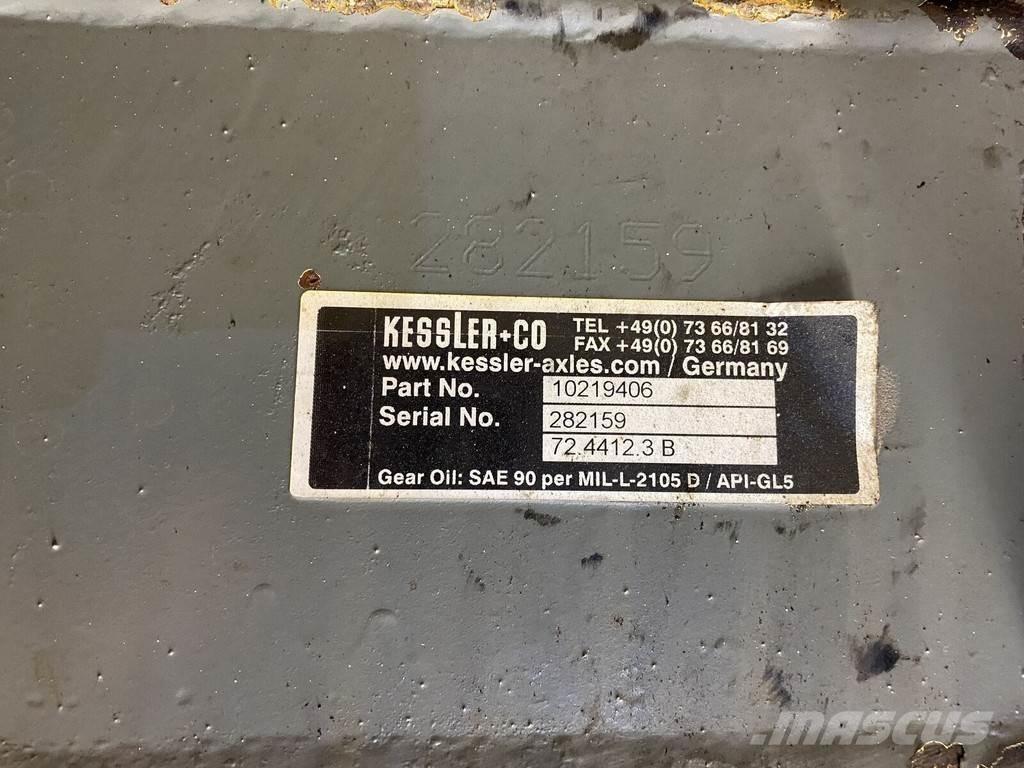 Liebherr Achter Akslar