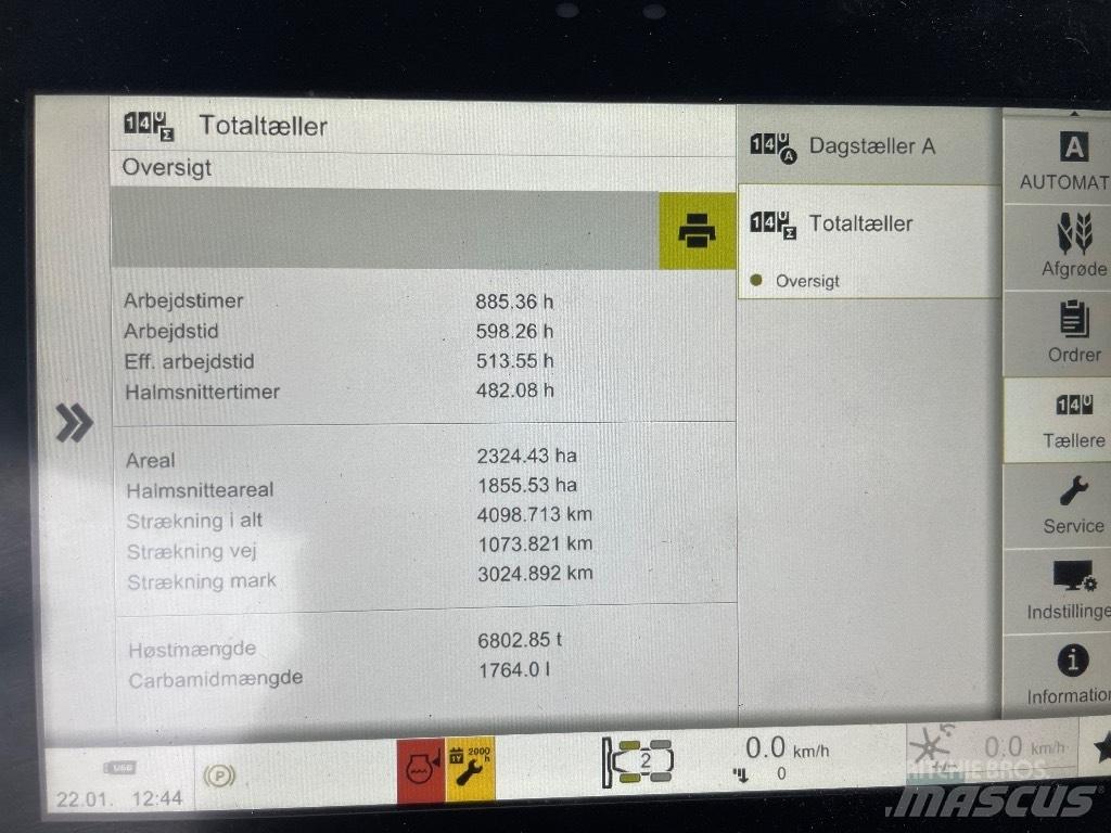 CLAAS Lexion 6900 TT Biçerdöverler