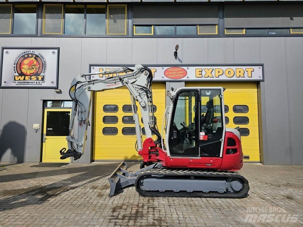 Takeuchi TB370 Mini ekskavatörler, 7 tona dek