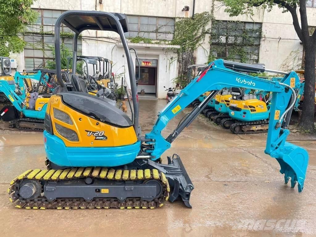 Kubota U20 Mini ekskavatörler, 7 tona dek