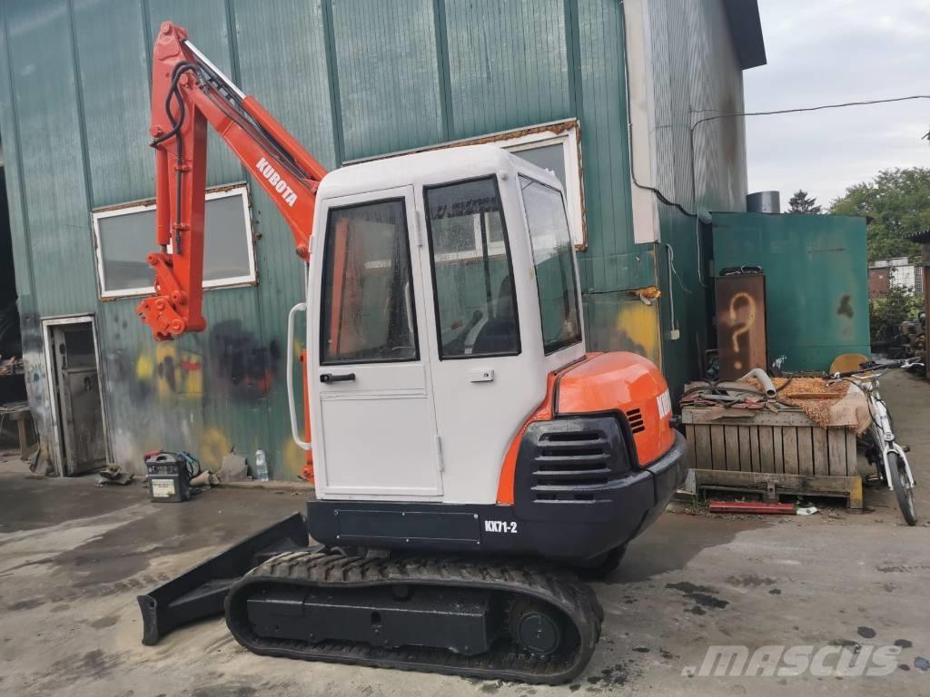 Kubota KX 71-2 Mini ekskavatörler, 7 tona dek