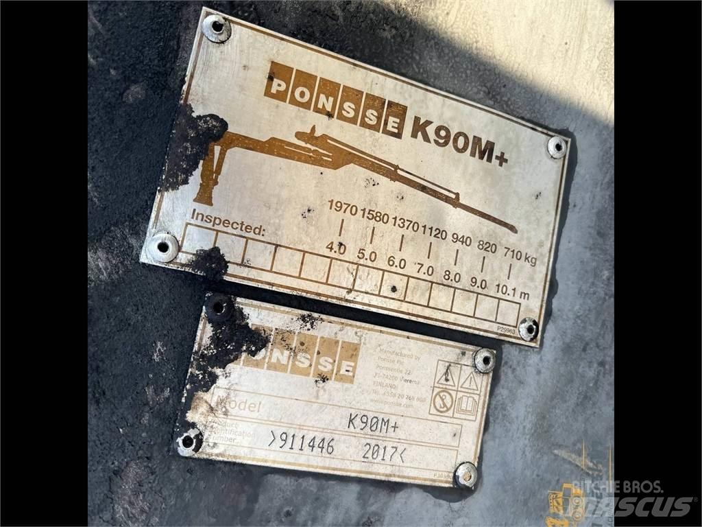 Ponsse K90M+ Tomruk vinçleri