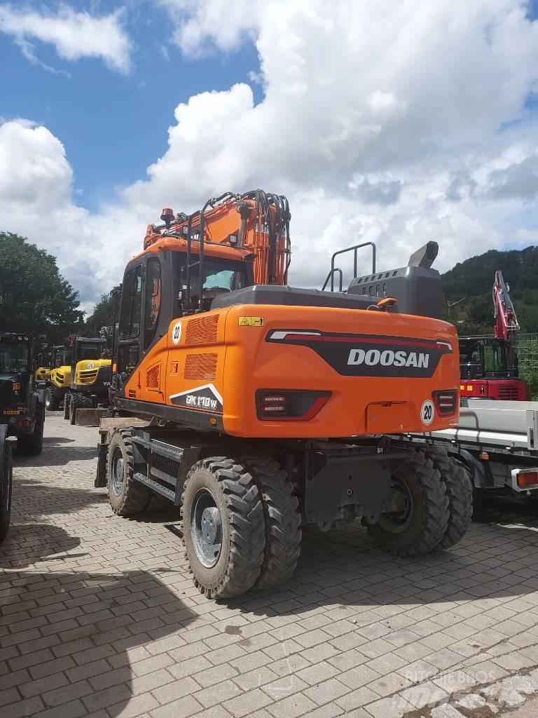 Develon DX 170 W-7 Lastik tekerli ekskavatörler