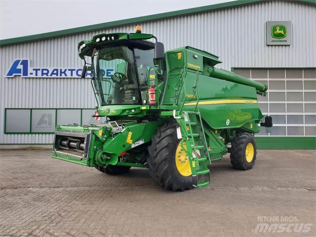 John Deere T670 Biçerdöverler