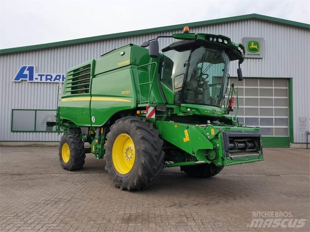 John Deere T670 Biçerdöverler