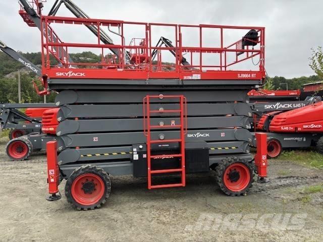 SkyJack SJ9664RT Makasli platformlar