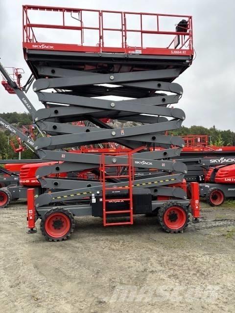SkyJack SJ9664RT Makasli platformlar