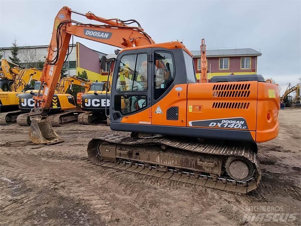 Doosan DX 140 LC-3 Paletli ekskavatörler