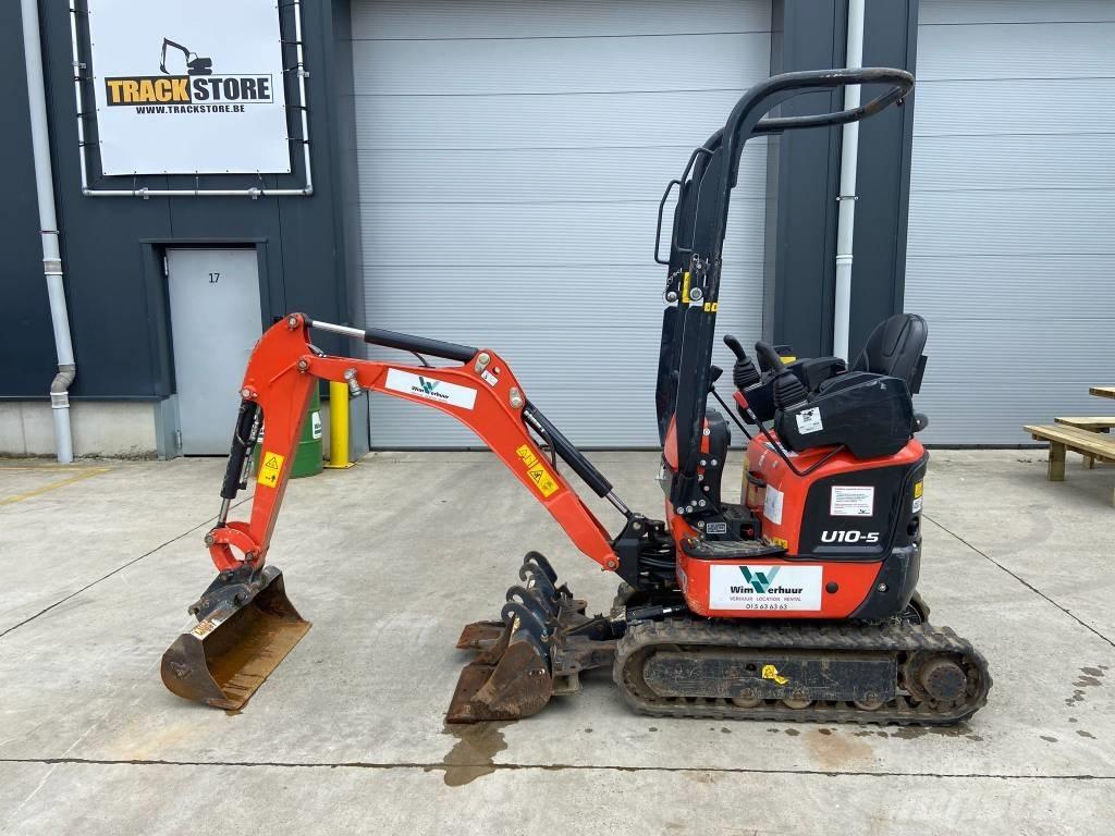 Kubota U 10 Mini ekskavatörler, 7 tona dek