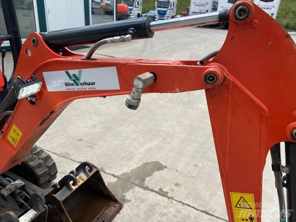 Kubota U 10 Mini ekskavatörler, 7 tona dek