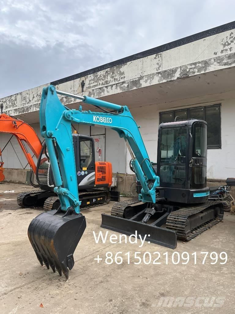 Kobelco SK 55 Mini ekskavatörler, 7 tona dek