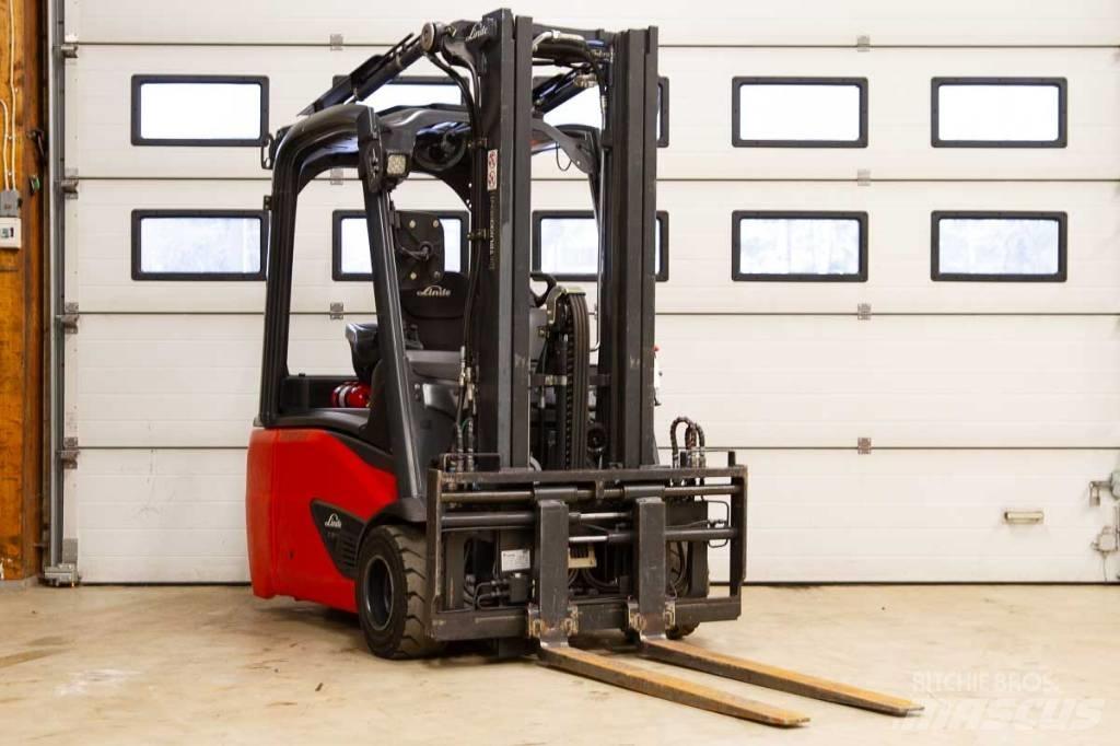 Linde E 18 Elektrikli forkliftler