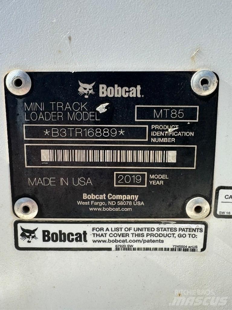 Bobcat MT 85 Skid steer loderler