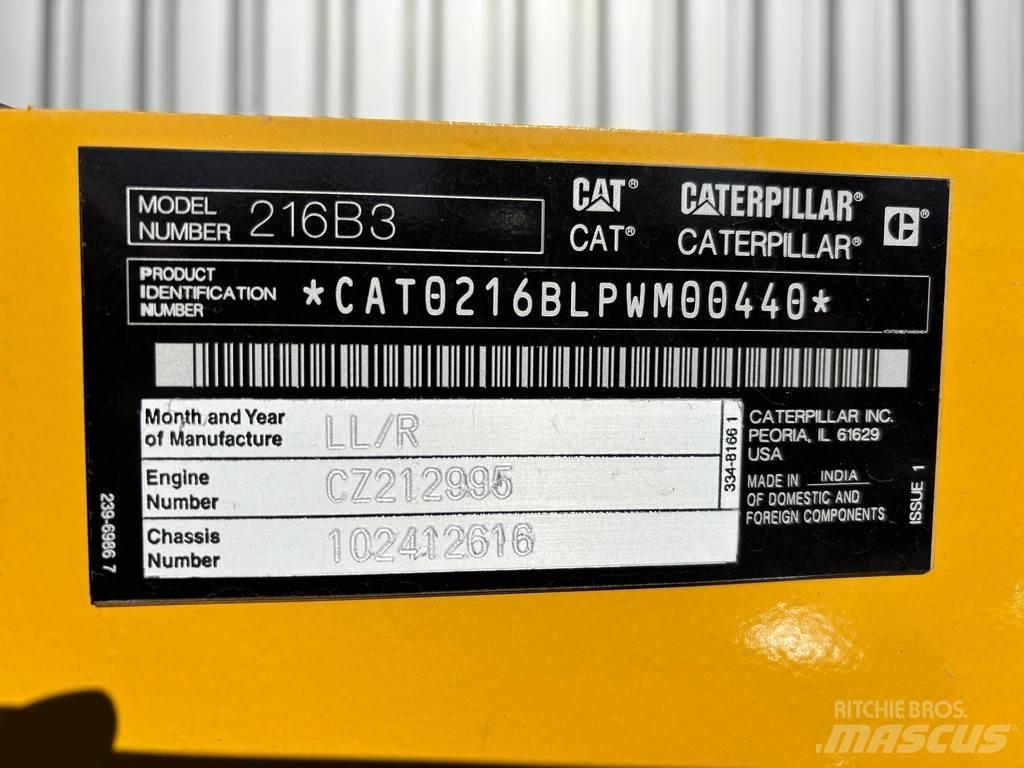 CAT 216B3 Tekerlekli yükleyiciler