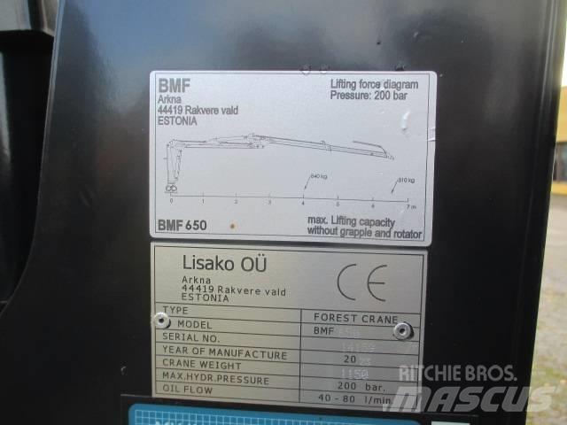 BMF 650 Orman römorkları