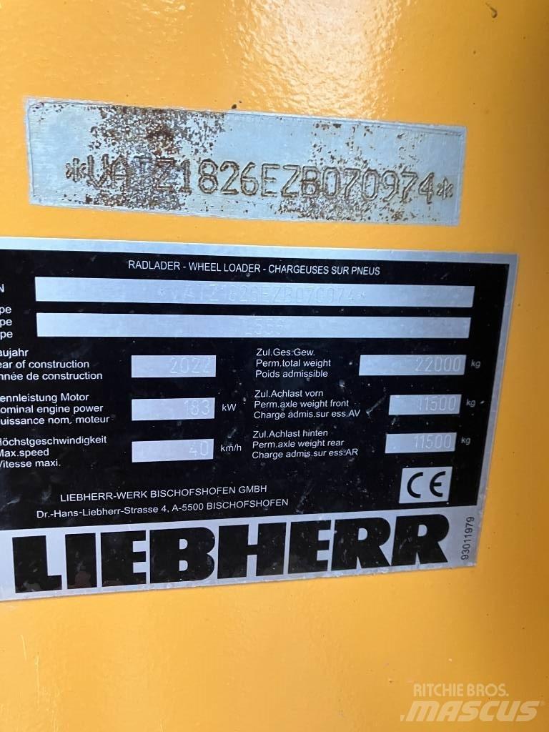 Liebherr L 556 Tekerlekli yükleyiciler
