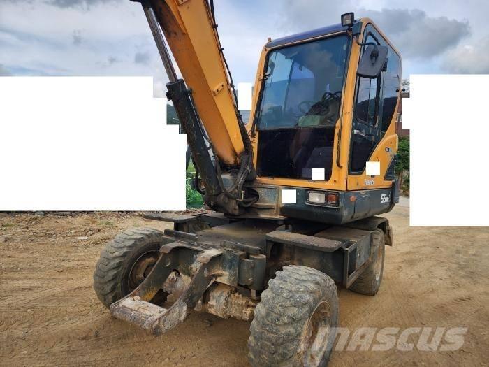 Hyundai Robex 55 W-3 Lastik tekerli ekskavatörler
