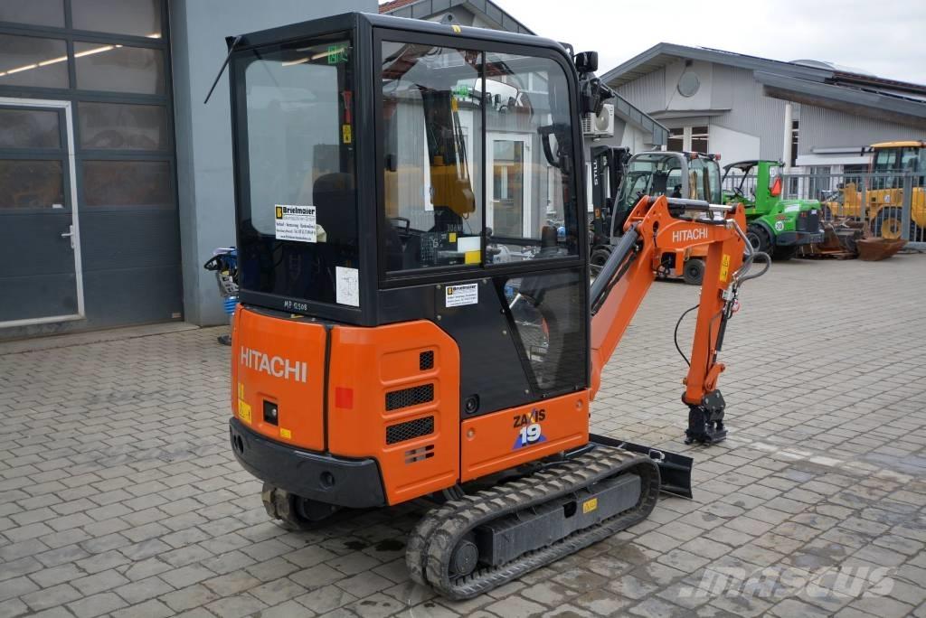 Hitachi ZX 19-6 Mini ekskavatörler, 7 tona dek