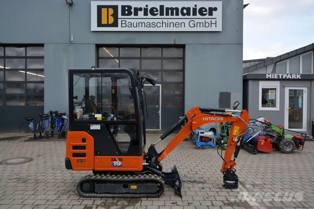 Hitachi ZX 19-6 Mini ekskavatörler, 7 tona dek