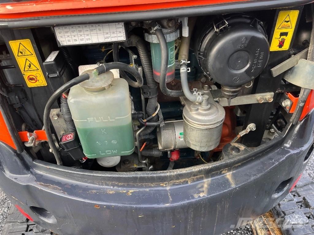 Kubota U 17-3 Mini ekskavatörler, 7 tona dek