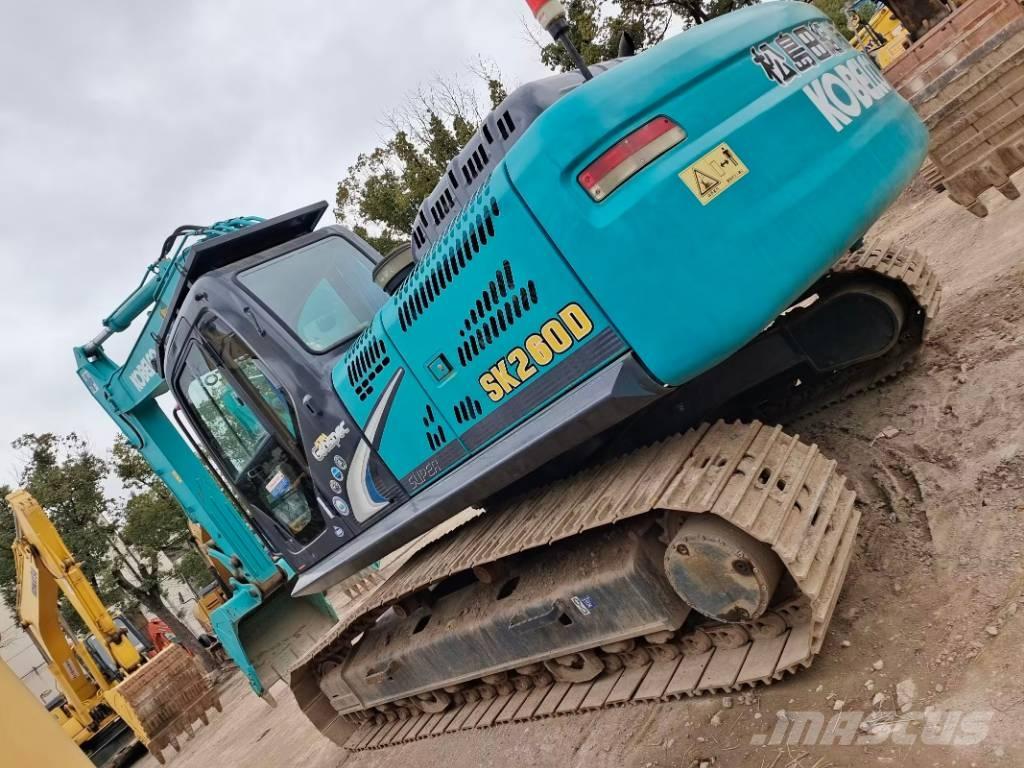 Kobelco SK 260 Paletli ekskavatörler