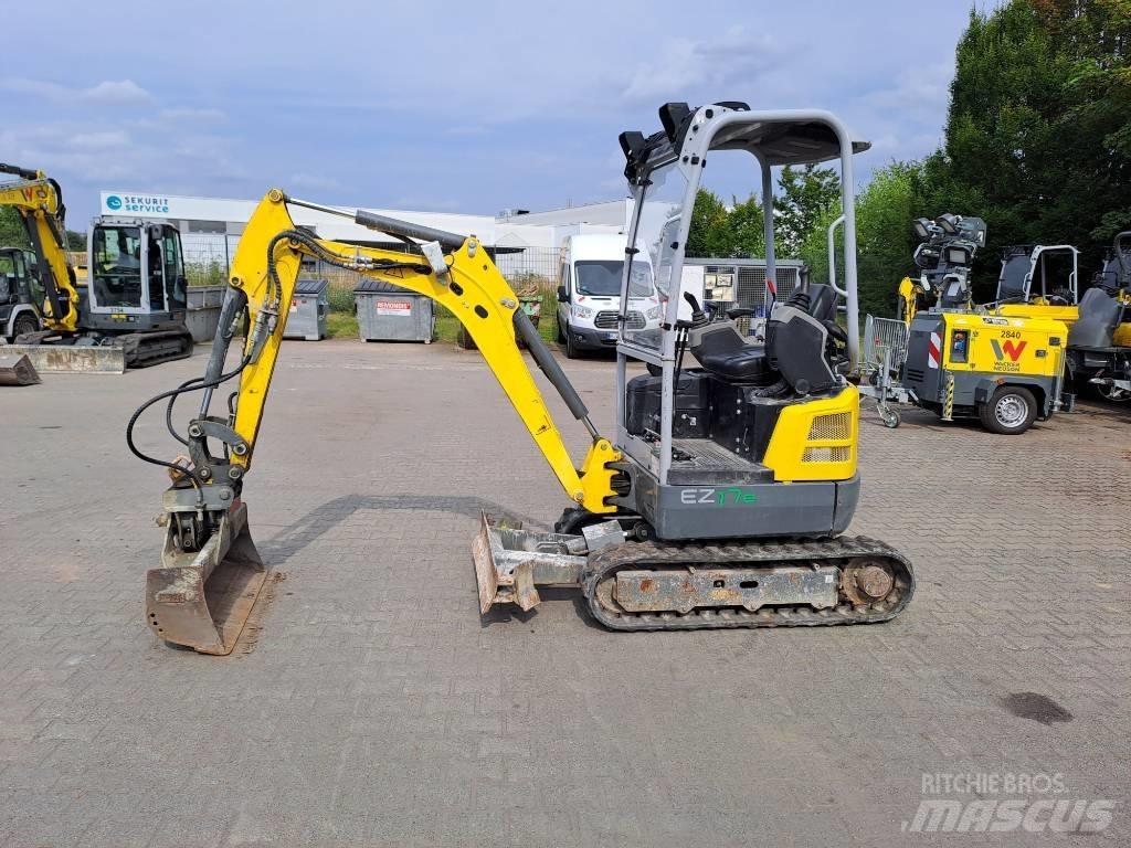Wacker Neuson EZ17e Paletli ekskavatörler