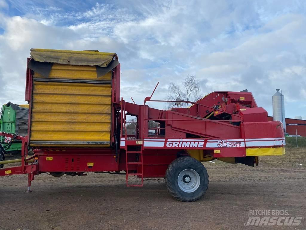 Grimme SE 75-55 Patates hasat makinalari