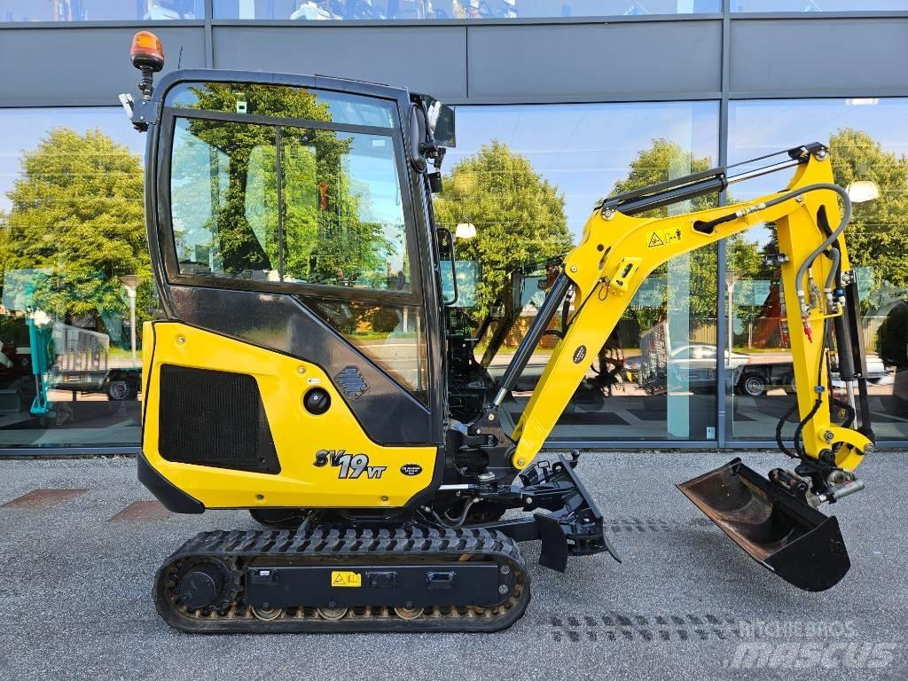 Yanmar SV 19 VT Mini ekskavatörler, 7 tona dek
