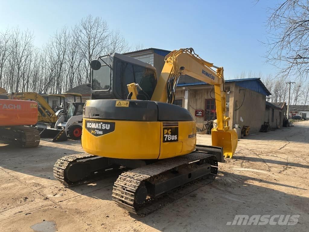 Komatsu pc78us Paletli ekskavatörler