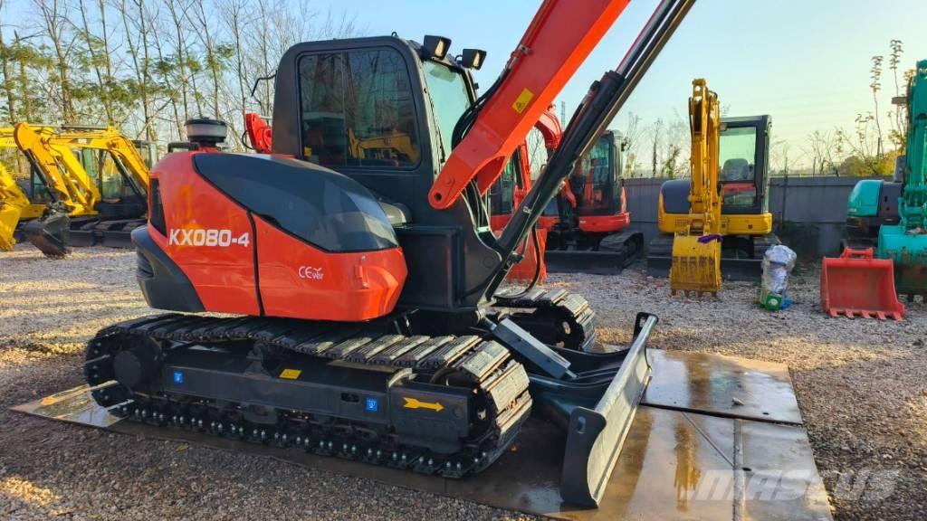 Kubota KX 080 Mini ekskavatörler, 7 tona dek