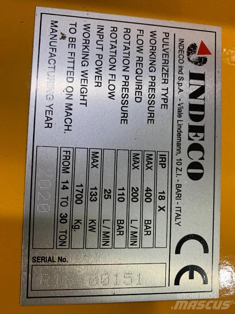 Indeco IRP 18X Kırıcılar