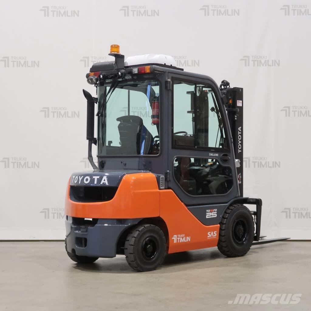 Toyota 52-8FDF25 Dizel forkliftler