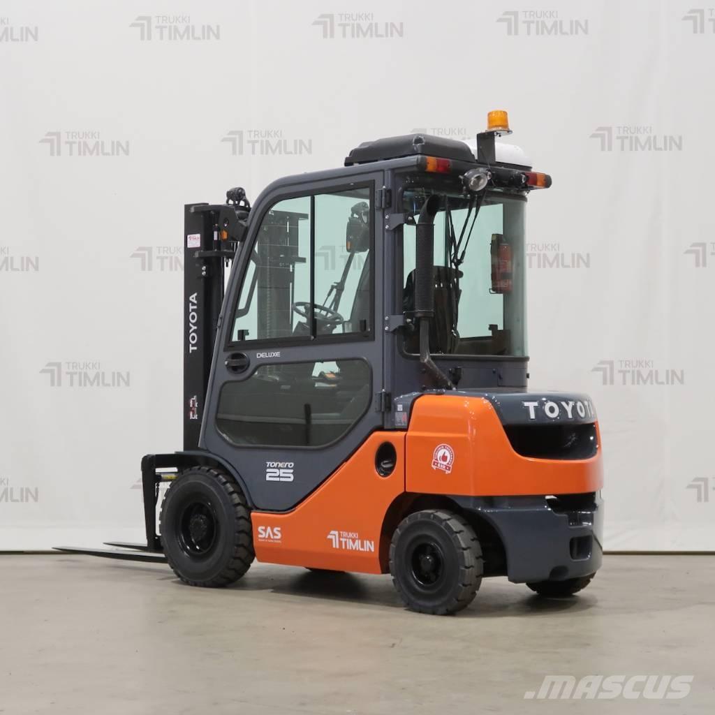 Toyota 52-8FDF25 Dizel forkliftler