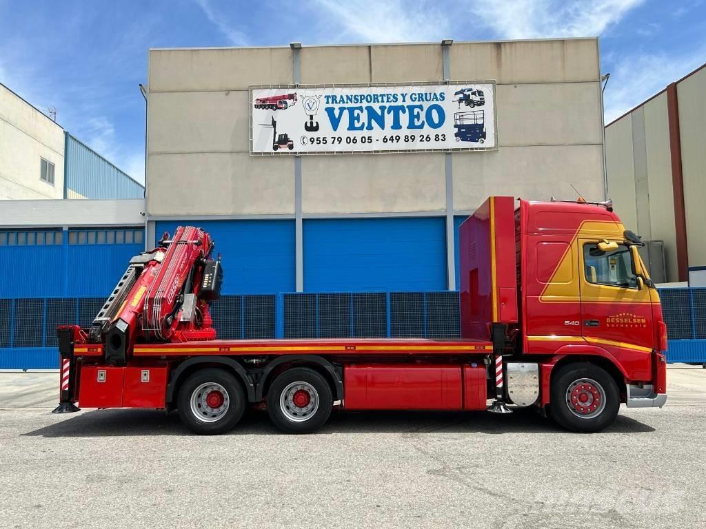 Volvo FH 540 Araç üzeri vinçler