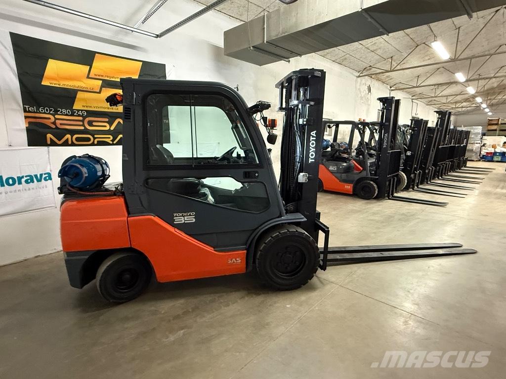 Toyota 02-8 FGJF 35 LPG'li forkliftler