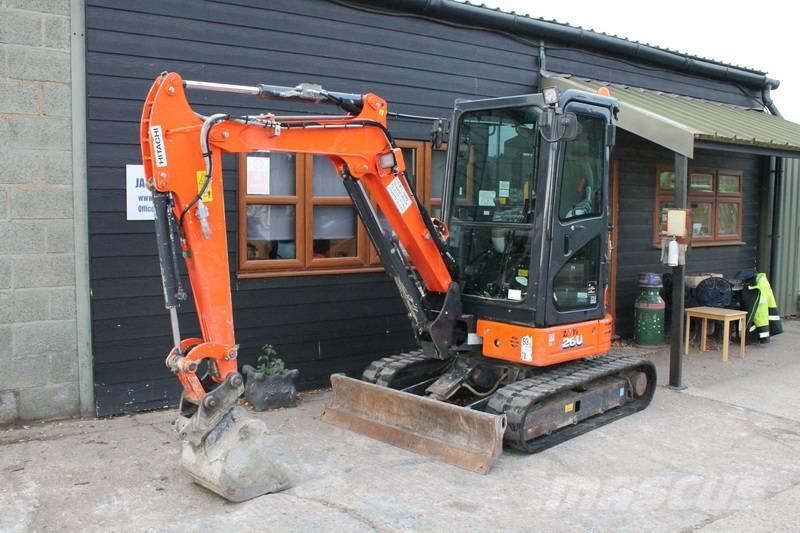 Hitachi ZX 26 U Mini ekskavatörler, 7 tona dek