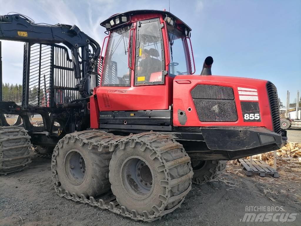 Komatsu 855 Tomruk yükleyici traktörler