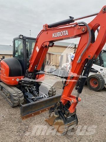 Kubota KX040-4 Mini ekskavatörler, 7 tona dek