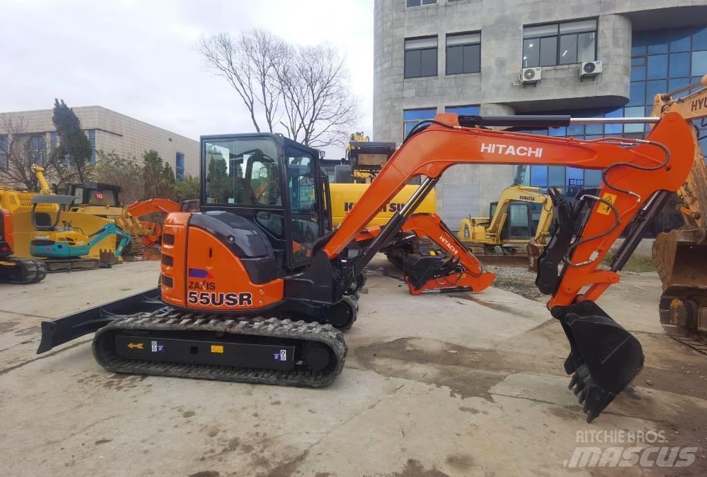 Hitachi ZX 55 Mini ekskavatörler, 7 tona dek