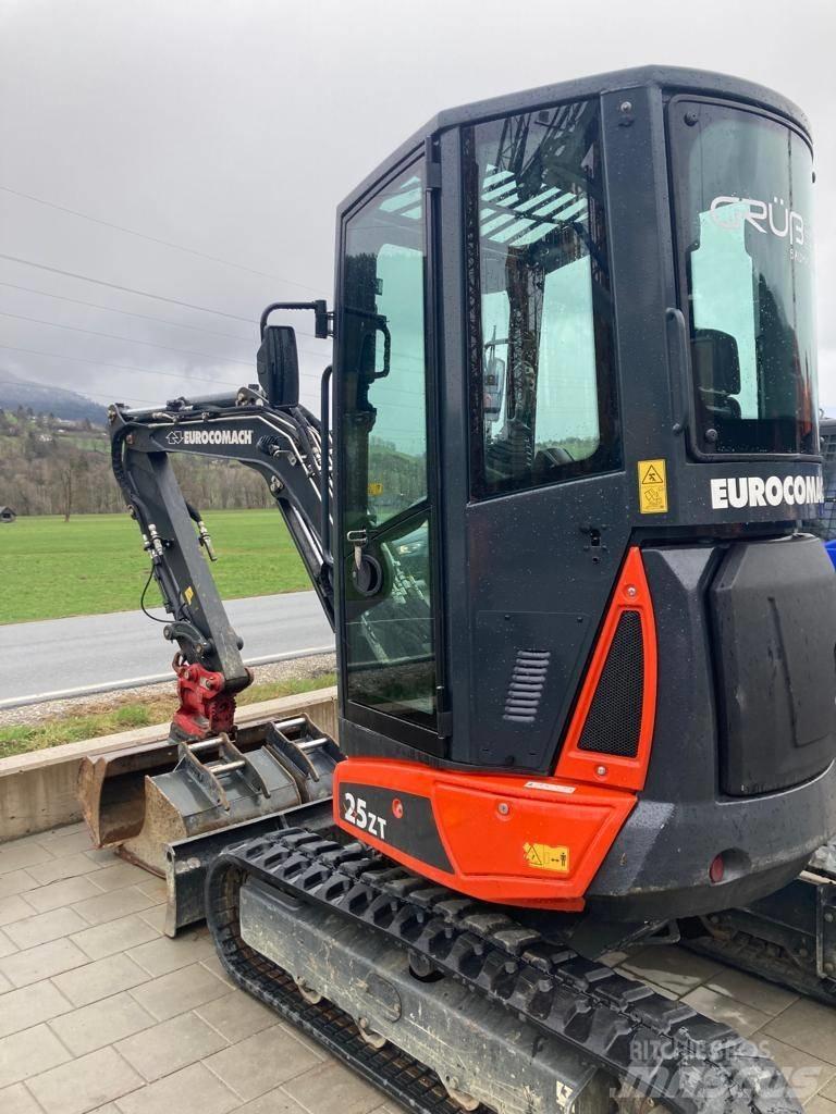 Eurocomach 25ZT 2,5 Mini ekskavatörler, 7 tona dek