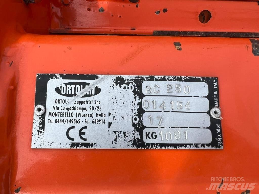 Ortolan BC 250 Frees Diger toprak isleme makina ve aksesuarlari