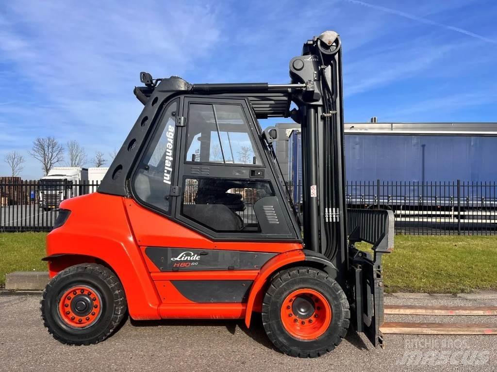 Linde H80D-03 Dizel forkliftler
