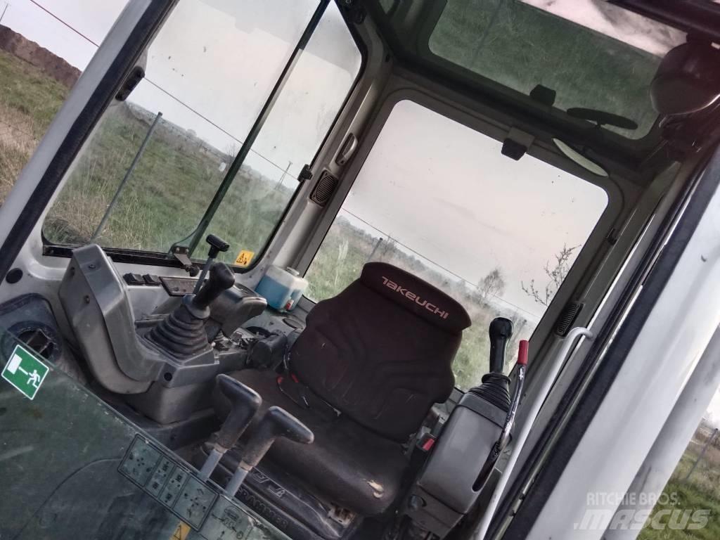 Takeuchi TB 225 Mini ekskavatörler, 7 tona dek